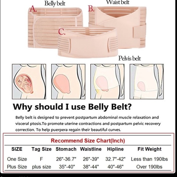 postpartum waist cincher/girdle plus size NEW - Picture 2 of 4